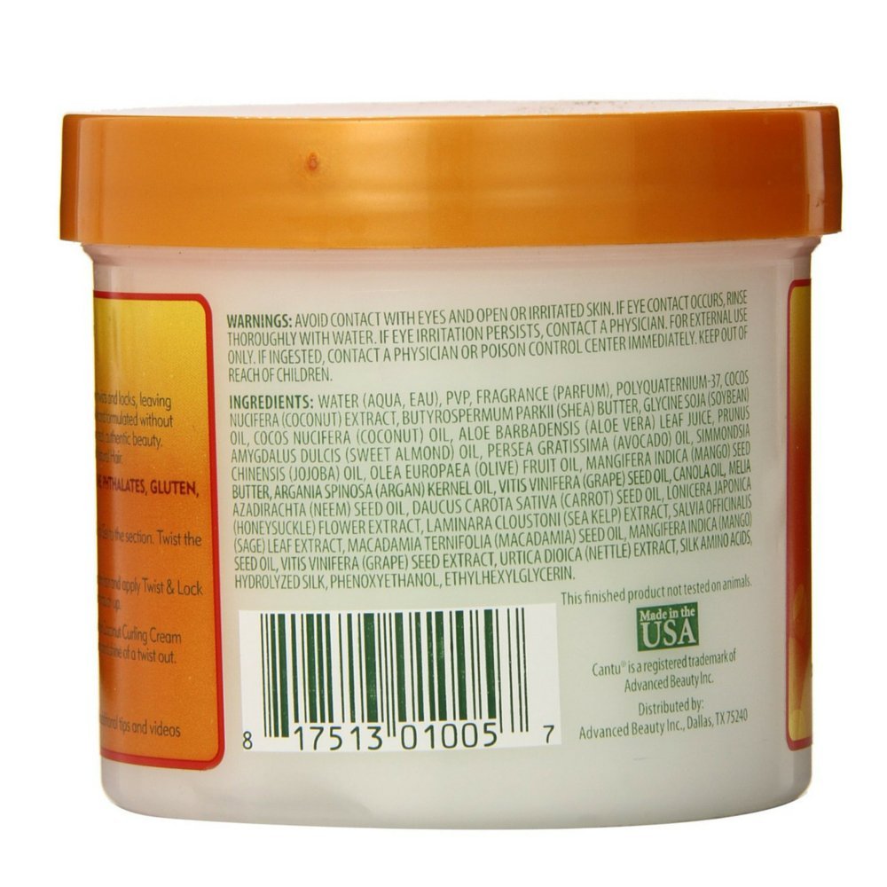 Cantu Shea Butter For Natural Hair Moisturizing Twist & Lock Gel, 13 ounce (Pack of 9) Beauty & Personal Care Cantu