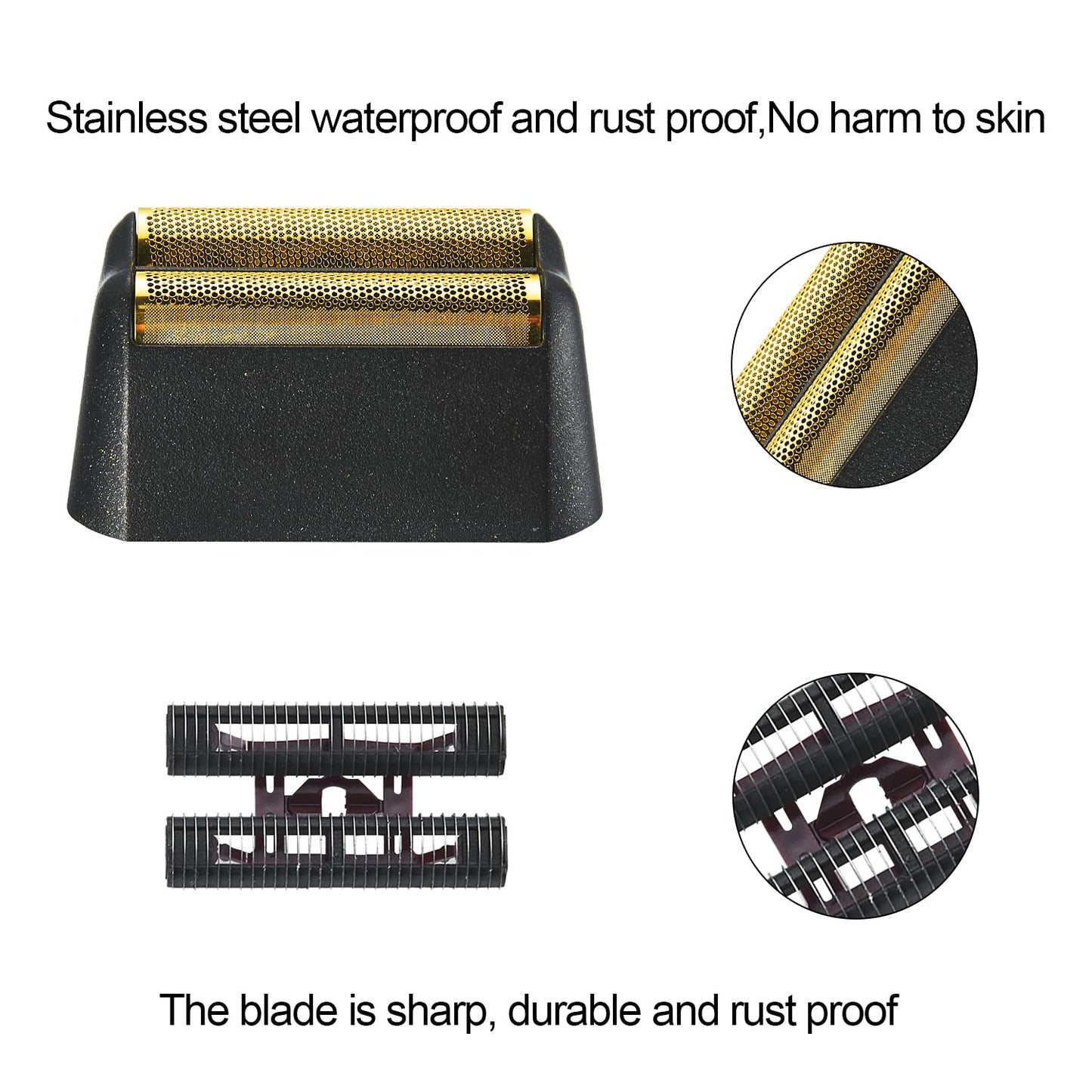 5 Star Shaver Replacement Foil Compatible with wahl Shaver Foil Beauty and Personal Care DODAER