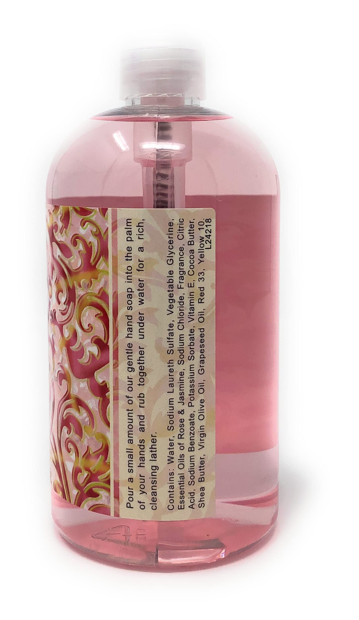Greenwich Bay Trading Company Luxurious Hand Soap, Rosewater & Jasmine. 16 Fl Oz (R2Y015) Beauty & Personal Care Greenwich Bay Trading Company