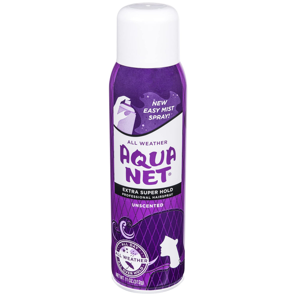 Aqua Net All Weather Professional Hairspray, Extra Super Hold, Unscented, 11 Oz Beauty & Personal Care Aqua
