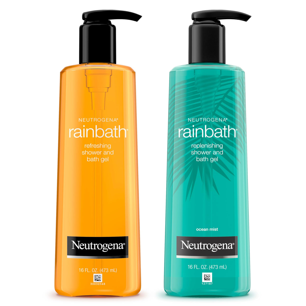 Neutrogena Rainbath Refreshing & Cleansing Shower & Bath Gel, Moisturizing Daily Body Wash & Shaving Gel for Soft Skin, Two Pack Including Ocean Mist Beauty & Personal Care Neutrogena