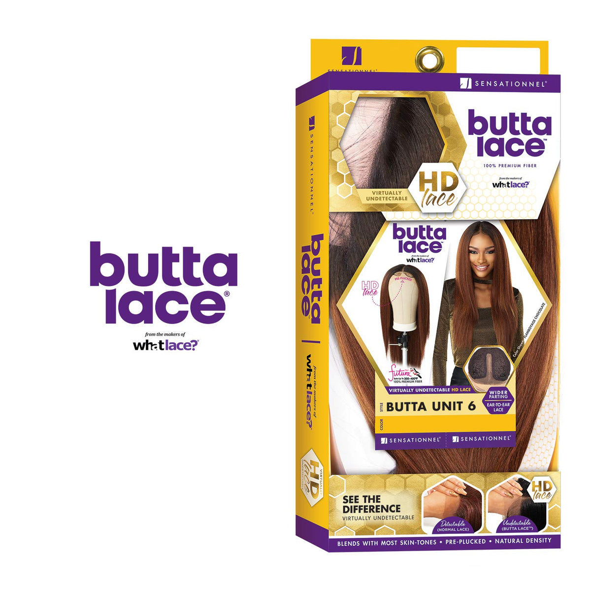 Sensationnel HD Lace Front Wig Butta Unit 6 (MP/HAZEL)