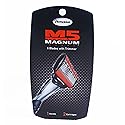 Personna M5 Magnum System Handle with Tray and 2 Refill Cartridges, Orange Beauty & Personal Care Personna