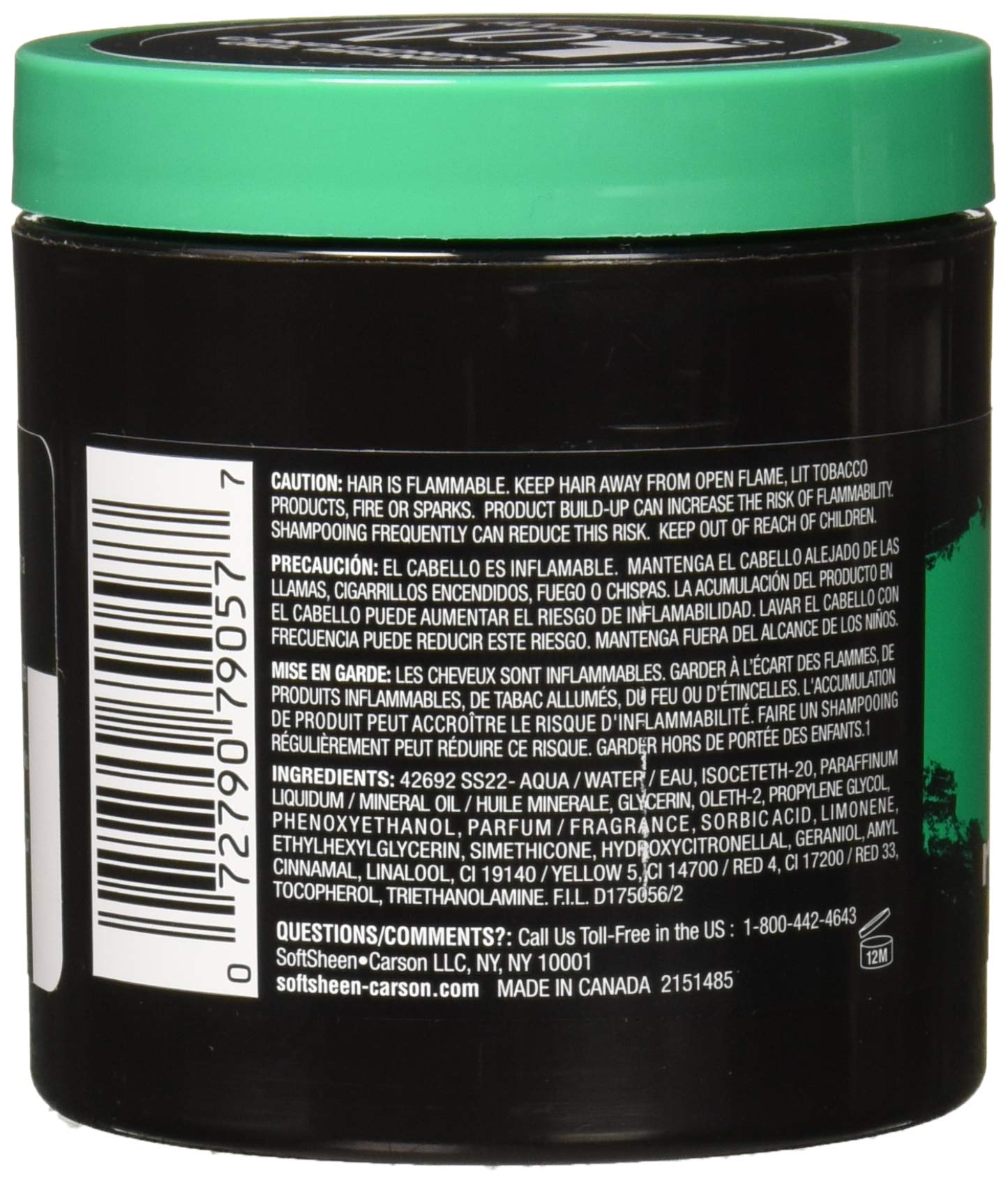 Lets Jam Condition & Shine Gel Regular Hold 5.5 Ounce Jar (162ml) (Pack of 2) Beauty & Personal Care Let's Jam