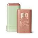 Pixi On-the-Glow Bronze - SoftGlow, Hydrating Tinted Moisture Bronzer Stick with Ginseng, Aloe Vera & Fruit Extracts, For Cheeks & Lips, 19g / 0.6oz Beauty & Personal Care Pixi