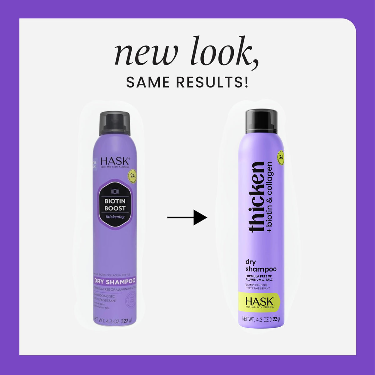 HASK Thicken Biotin Dry Shampoo, 8.1 oz