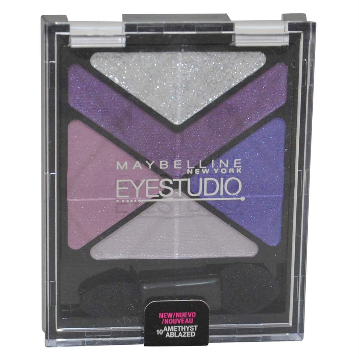 Maybelline New York Eye Studio Color Explosion Luminizing Eyeshadow, Amethyst Ablazed 10, 0.09 Ounce