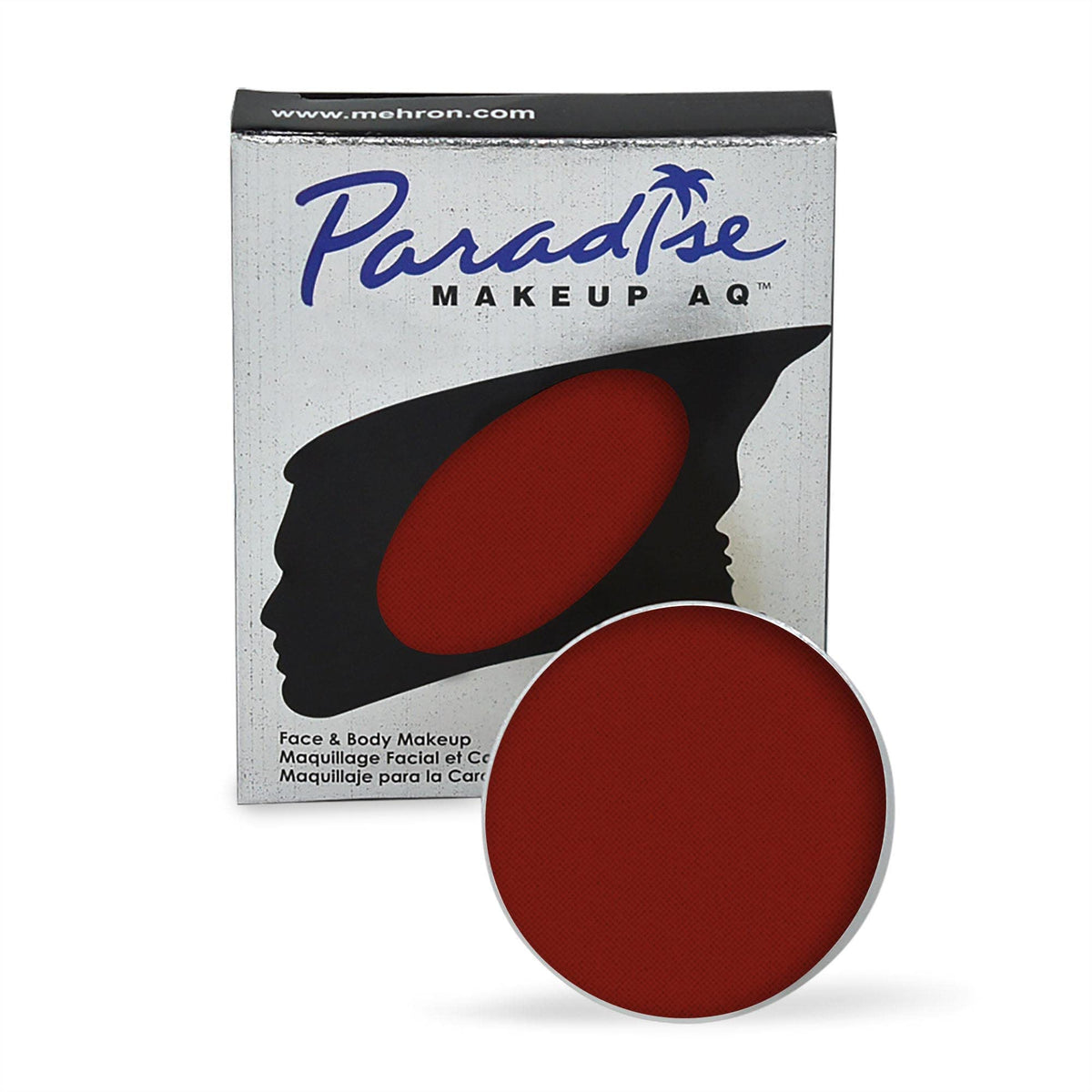 Mehron Makeup Paradise AQ - RED, Water-Activated Face & Body Paint