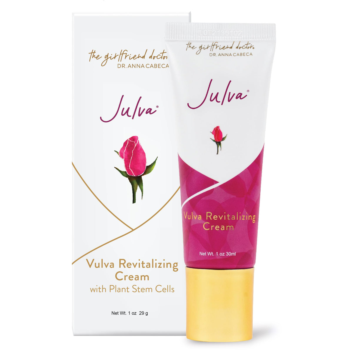Julva Vulva Cream - Feminine Moisturizer for Women, 60 Day Supply