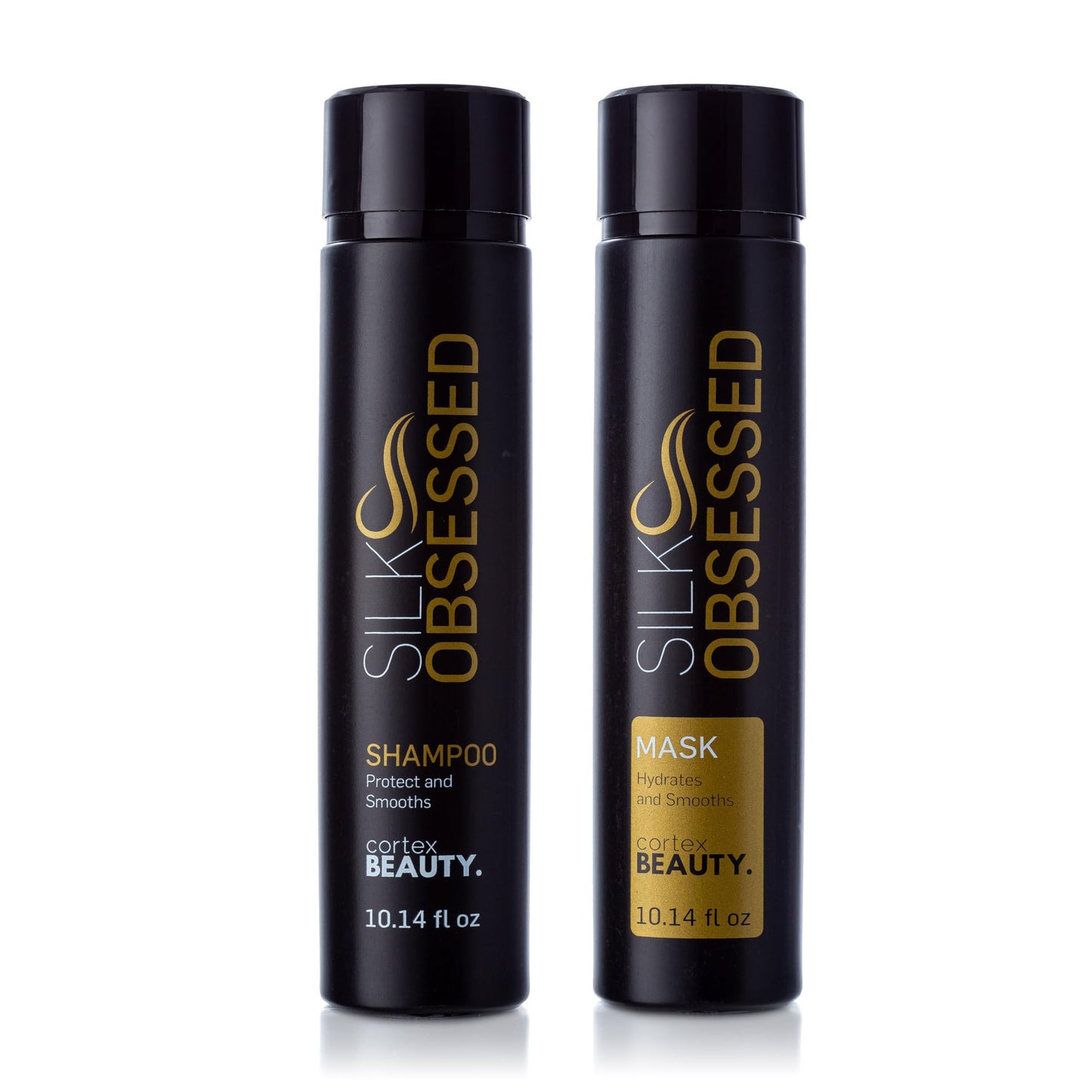 Silk Obsessed | Ultra Hydrating Shampoo & Mask Bundle | 10.14oz Beauty & Personal Care Cortex International