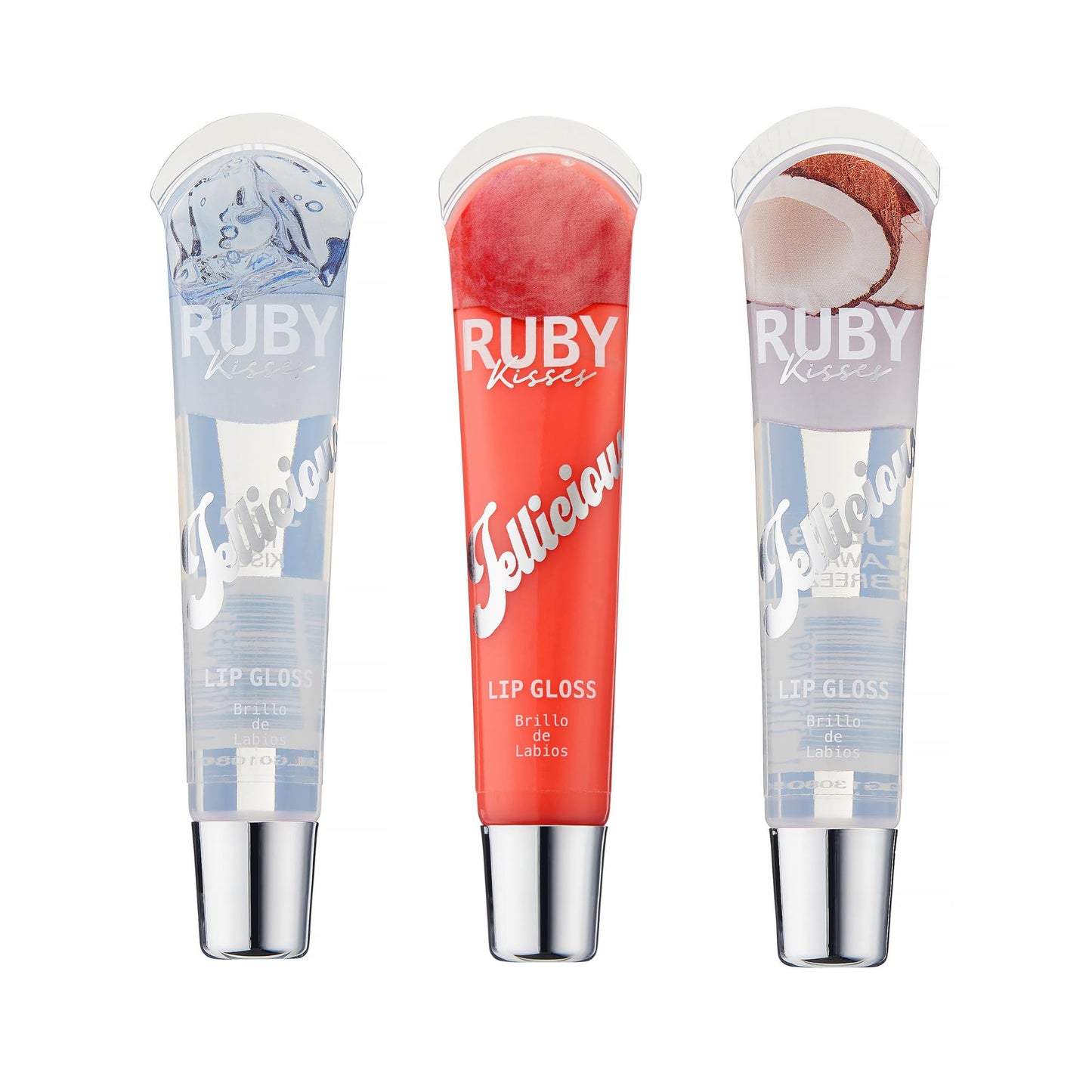 Ruby Kisses Jellicious Mouth Watering Lip Gloss (JLG01 & JLG04 & JLG13) Beauty & Personal Care Ruby Kisses