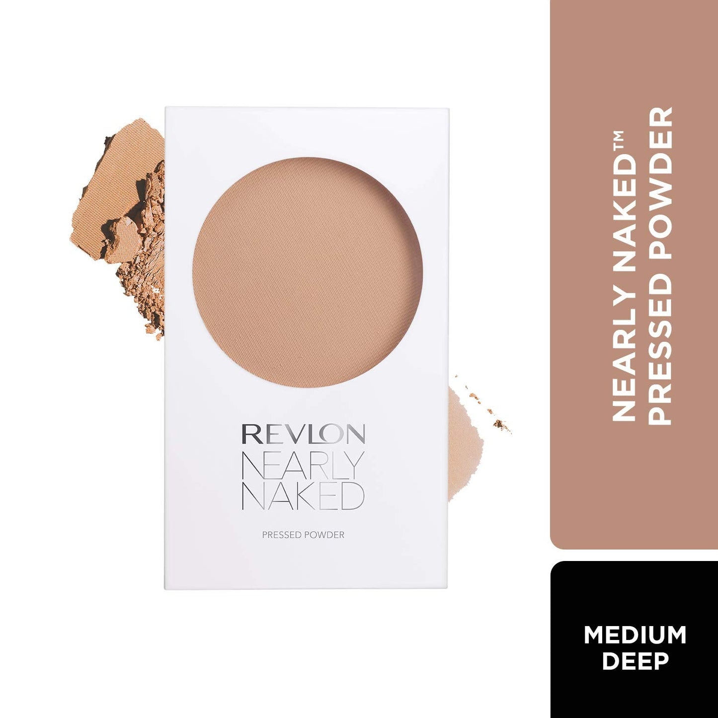 Revlon Nearly Naked Pressed Powder, Medium Deep/040, 0.28 Ounce Beauty & Personal Care REVLON