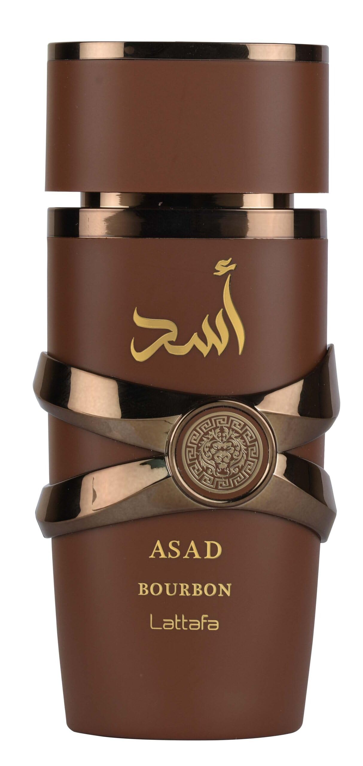 Lattafa Asad Bourbon for Unisex Eau de Parfum Spray, 3.4 Ounce / 100 ml Beauty and Personal Care Lattafa