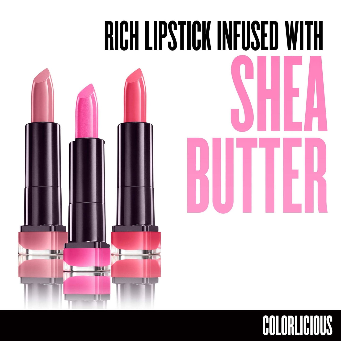 COVERGIRL Colorlicious Rich Color Lipstick Guavalicious 400, .12 oz (packaging may vary) Beauty & Personal Care COVERGIRL