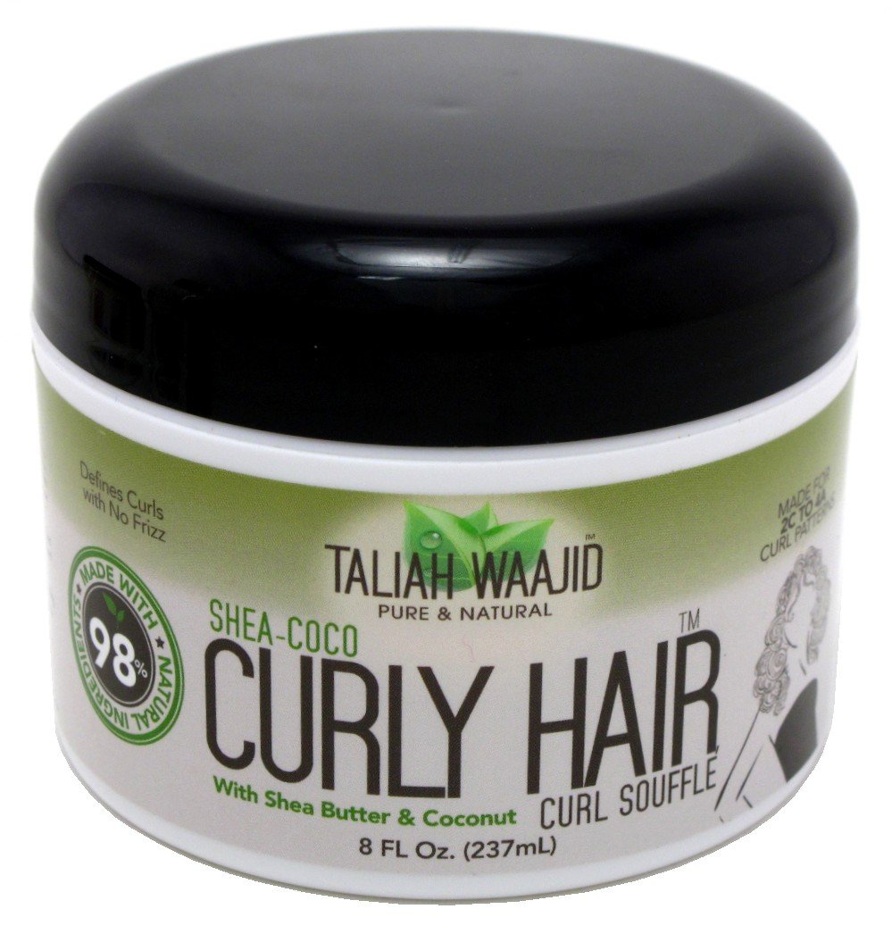 Taliah Waajid Curly Hair Curl Souffle 8oz Jar (Shea-Coco) (2 Pack) Beauty & Personal Care Taliah Waajid black earth products