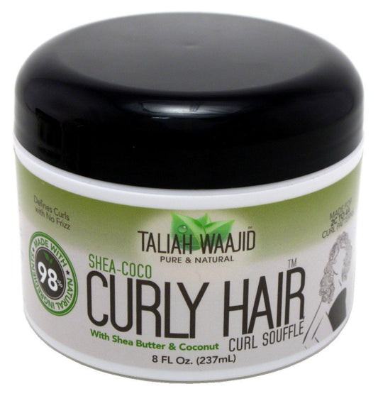 Taliah Waajid Curly Hair Curl Souffle 8oz Jar (Shea-Coco) (2 Pack) Beauty & Personal Care Taliah Waajid black earth products