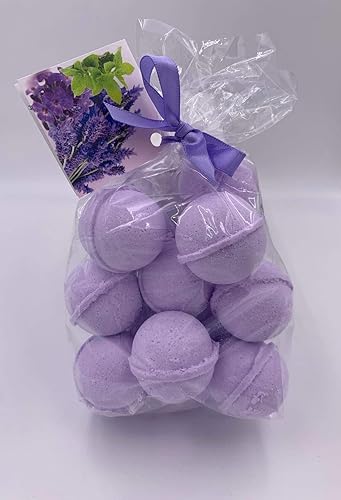 SpaPure LAVENDER MINT Bath Bomb -14 Bath Fizzies with Shea Butter, Ultra Moisturizing (12 Oz) ...Great for Dry Skin (Lavender Mint) Beauty & Personal Care Spa Girl/Spa Pure