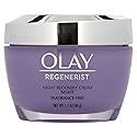 (Pack of 2) 0LAY Regenerist NIGHT RECOVERY Cream - FRAGRANCE FREE - 1.7 Fl Oz (48 g) EACH - Advanced Anti-Aging Moisturize Beauty & Personal Care Olay