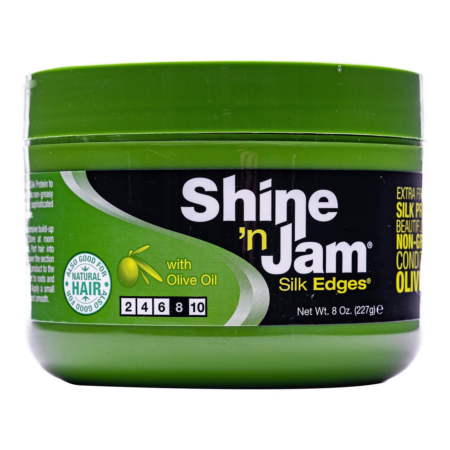 Ampro Shine-n-Jam Edges - Excellent for Taming Fringe, Ponytails, and Updos - Provides Firm Hold with Non-Greasy Shine - Moisturizes and Smoothes Hair Beauty & Personal Care AmPro
