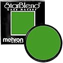 Mehron Makeup StarBlend Cake Makeup | Wet/Dry Pressed Powder | Powder Foundation | Green Face Paint & Body Paint 2 oz (56g) Beauty & Personal Care Mehron