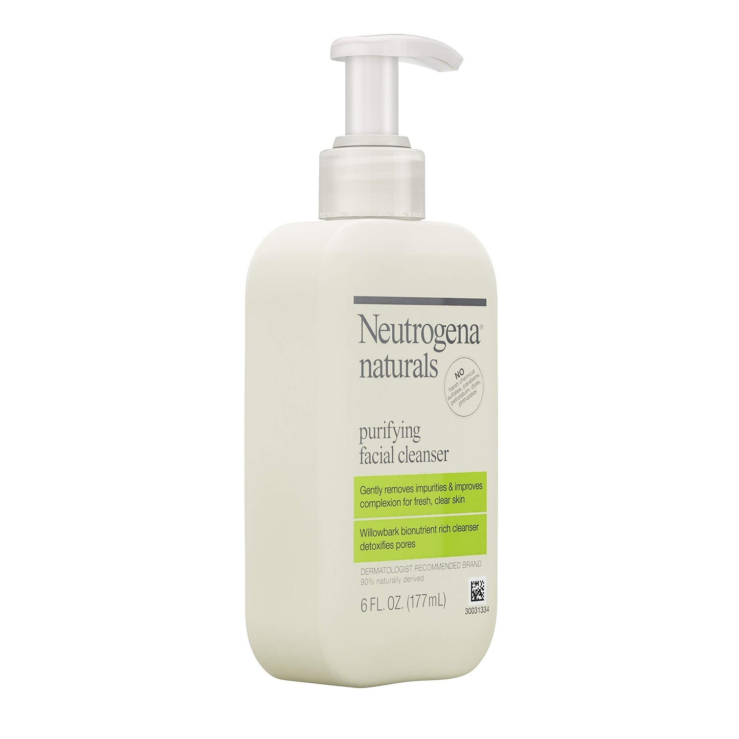 Neutrogena Naturals Purifying Daily Facial Cleanser with Natural Salicylic Acid from Willowbark Bionutrients, Hypoallergenic, Non-Comedogenic Beauty & Personal Care Neutrogena