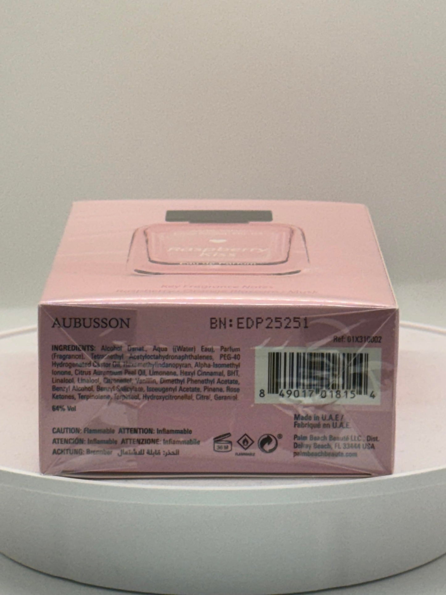 Aubusson LOVE POTION NO.03 RASPBERRY KISS EDP 3.4 FL OZ Beauty & Personal Care Aubusson