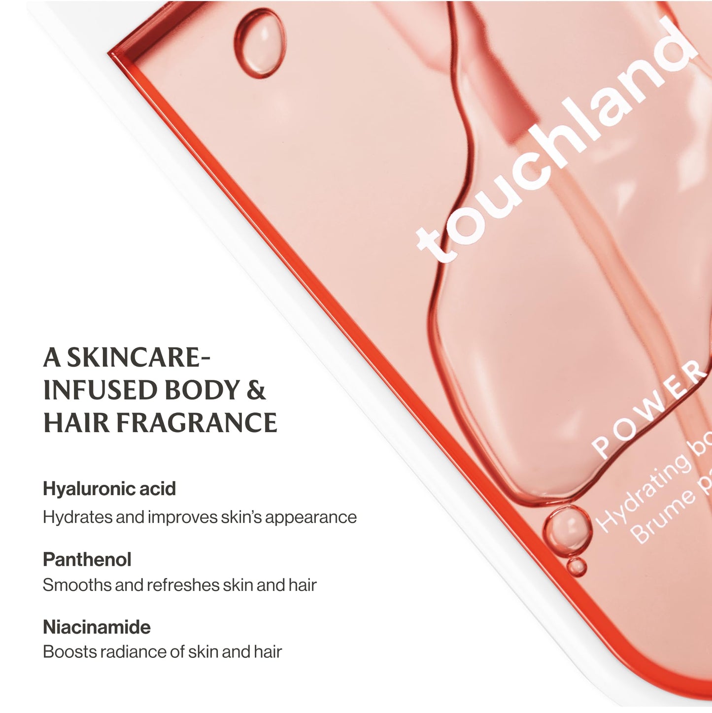 Touchland Body & Hair Fragrance Mist, 2 FL OZ - Peachy Lychee Beauty & Personal Care Touchland