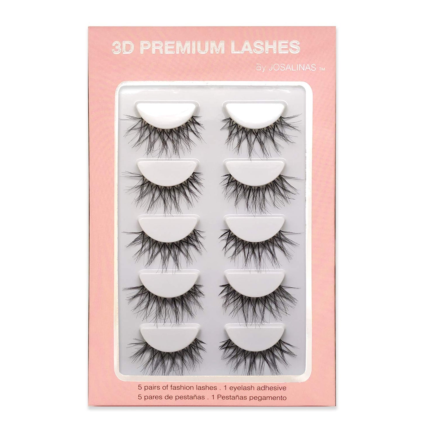 JOSALINAS Crisscross Wispy False Eyelashes Extensions 5 Pairs Glamour Fake Mink Lashes, Winter Beauty & Personal Care JOSALINAS