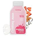 ESW Beauty Strawberries & Cream Soothing Korean Face Mask - Vitamin C, Centella & Vitamin E for Sensitive Skin, Hydration & Barrier Support - Skincare Beauty & Personal Care ESW Beauty