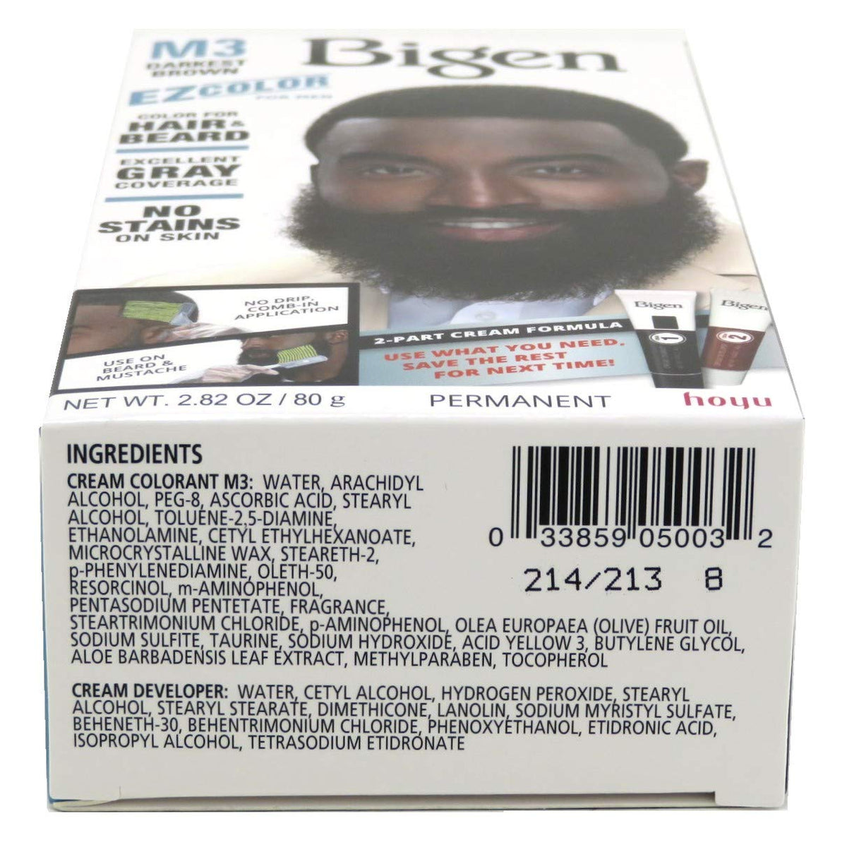 Bigen EZ Color for Men Darkest Brown Kit (Pack of 6) Beauty & Personal Care Bigen