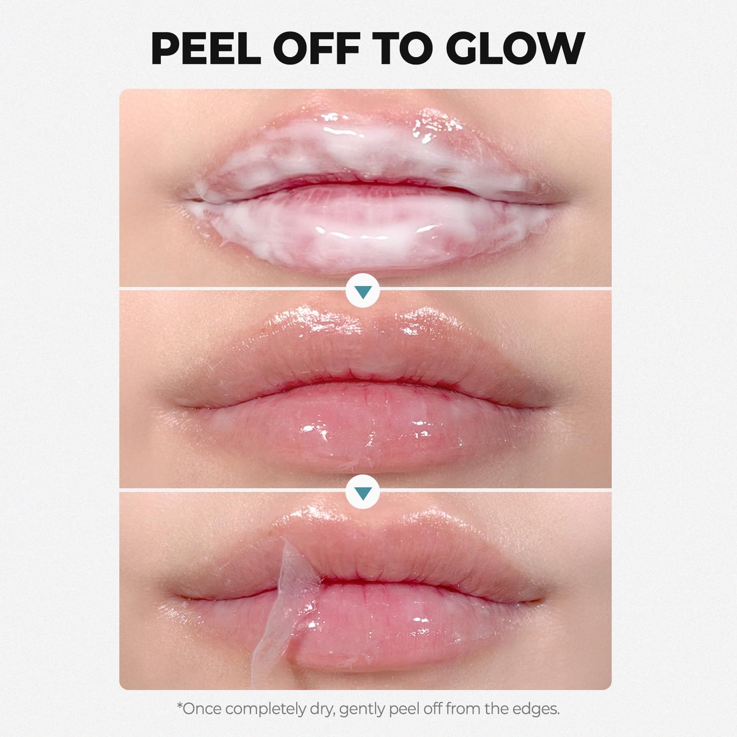 Laka Soothing Prep Lip Mask - Gentle Peel-Off Lip Mask for Dead Skin & Flakes - Cooling Korean Lip Care for Makeup Prep - K-Beauty 0.33 fl.oz Beauty and Personal Care Laka