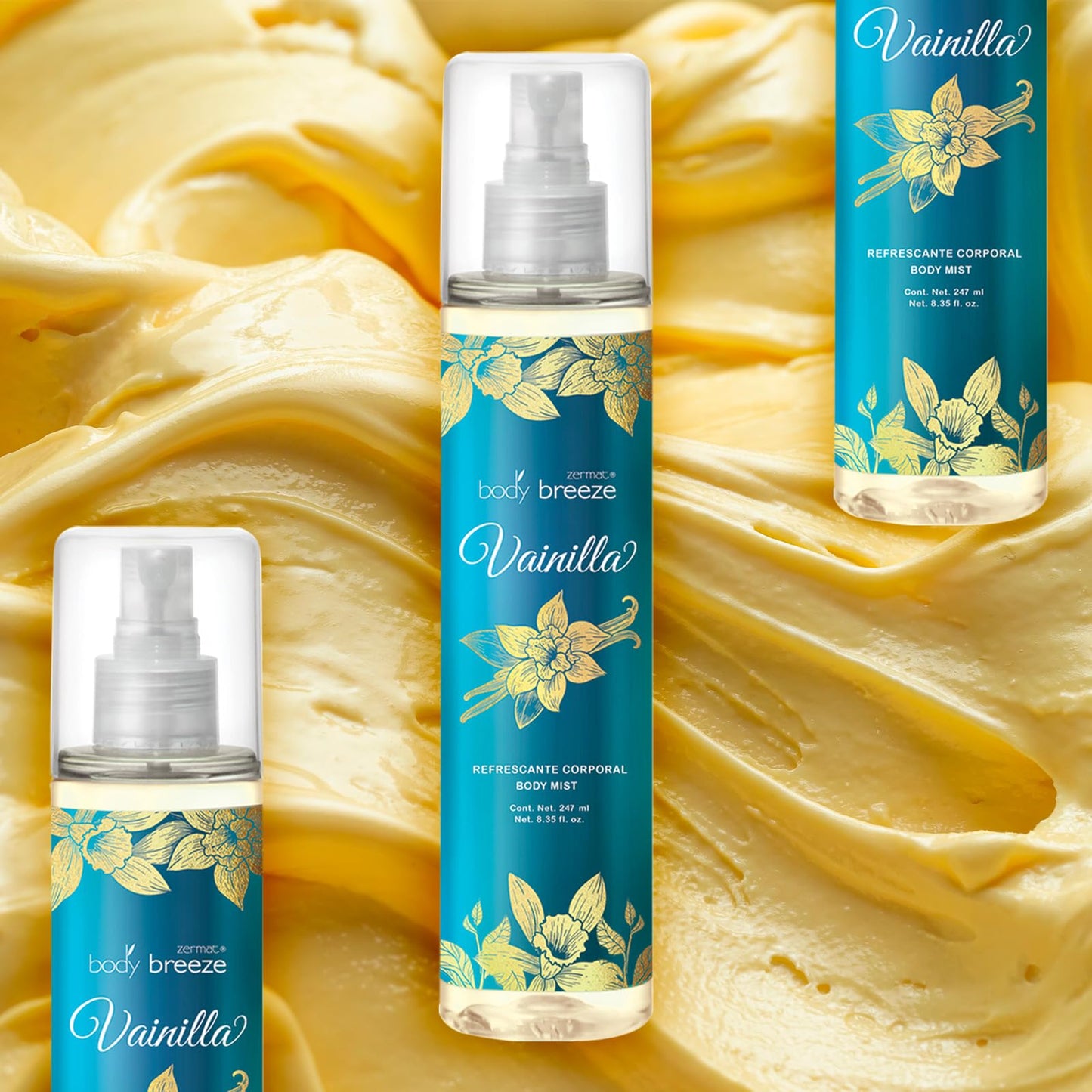 Zermat Vanilla Perfume for Women, Body Mist with Glycerin, Hydrating and Long-lasting Scent, 8.35 Fl. Oz. Beauty & Personal Care Zermat