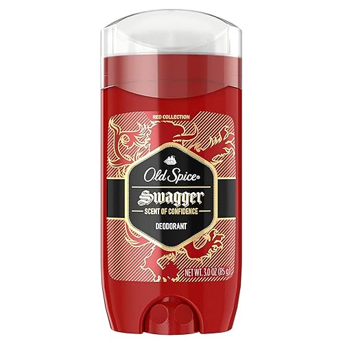 Old Spice Aluminum Free Deodorant for Men, Swagger Confidence and Amberwood, Red Collection, 3 Oz Beauty & Personal Care Old Spice