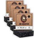 Dr. Squatch Pine Tar Soap 4-Pack Bundle - Bar Soap for Men with Natural Woodsy Scent and Skin Exfoliating Scrub - Handmade with Pine, Coconut, Olive Beauty & Personal Care Dr. Squatch