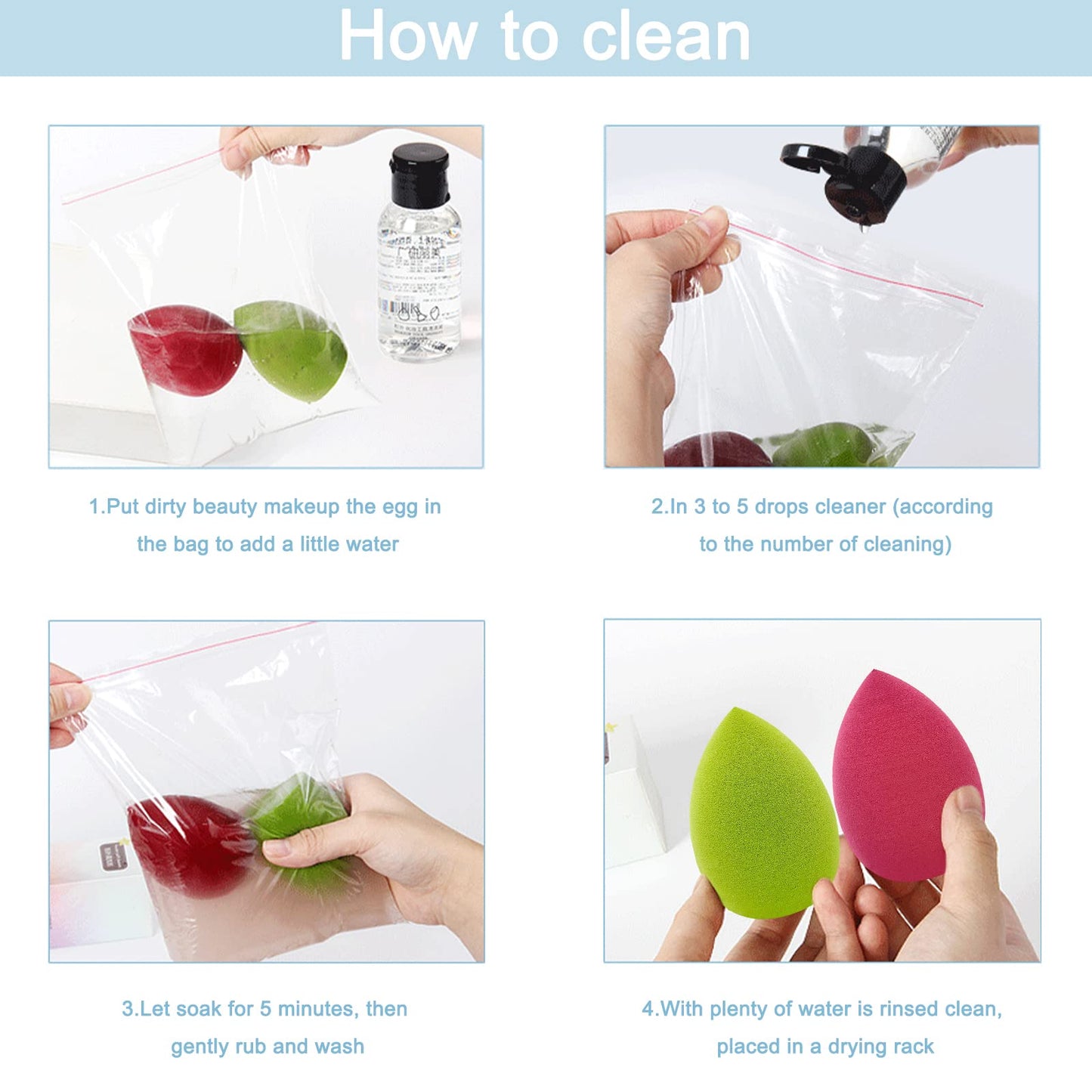 12 Pieces Professional Makeup Sponge Set,Latex Free Flawless Soft Setting Face Puffs,Multicolor Beauty Sponge Blender Cosmetic Applicator Beauty & Personal Care Scartink