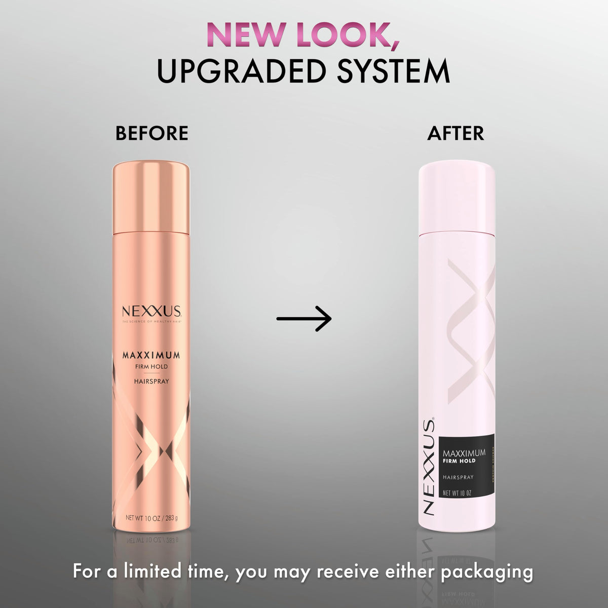Nexxus Styling Hairspray Maxximum Finish Firm Hold, 10 oz