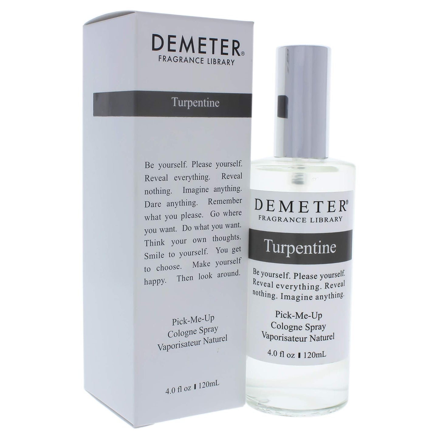 Demeter Cologne Spray, Turpentine, 4 Ounce Beauty & Personal Care DEMETER