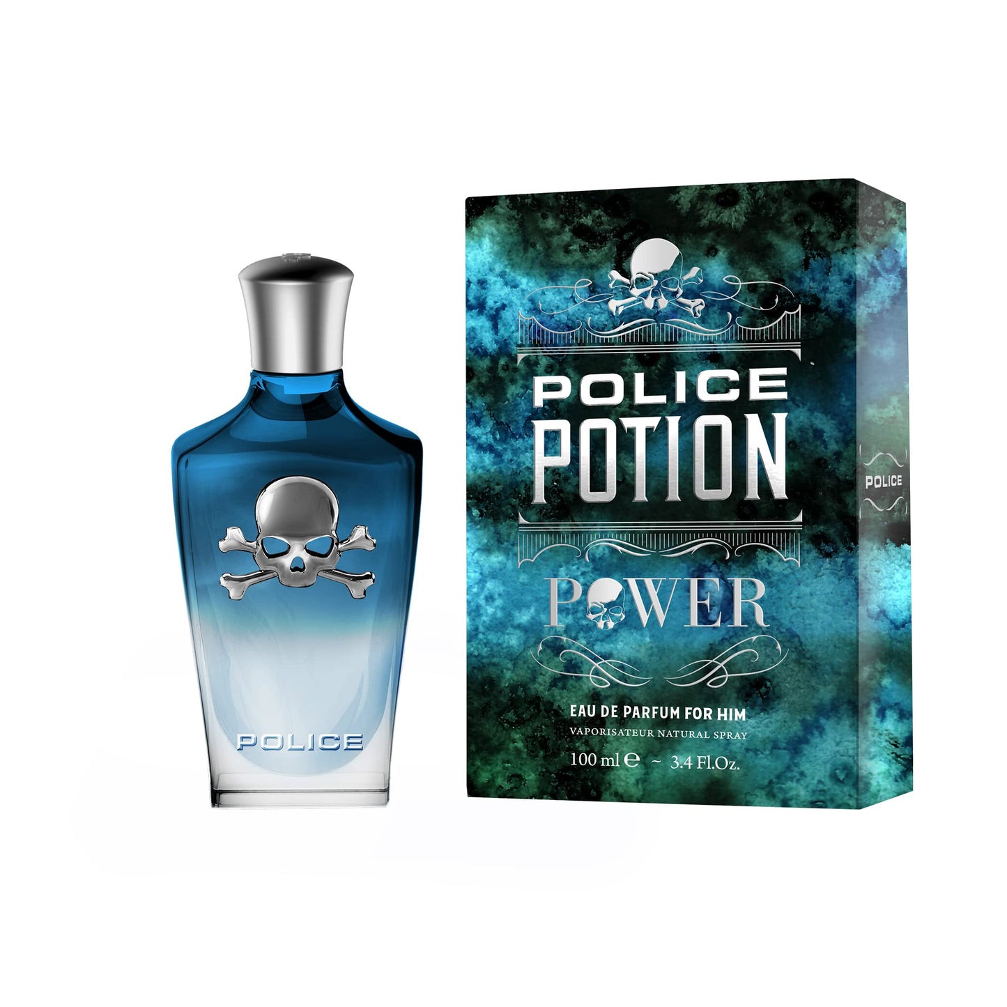 Potion Power For Him by Police for Men - Aromatic Notes That Melt Into Powerful Wood And Musk - A Fragrance To Evoke The Imagination - Sleek Dreamlike Beauty & Personal Care Police