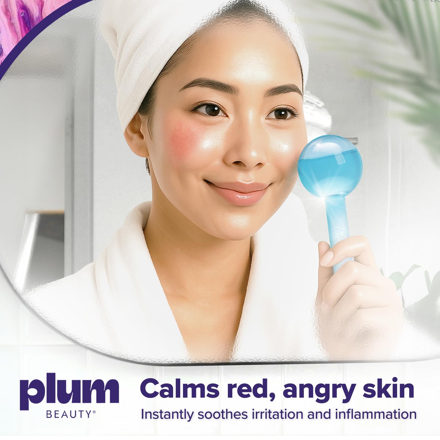 Plum Beauty Facial Cooling Globes, Cool Massage Tools for Reduces Puffiness Beauty & Personal Care Plum Beauty