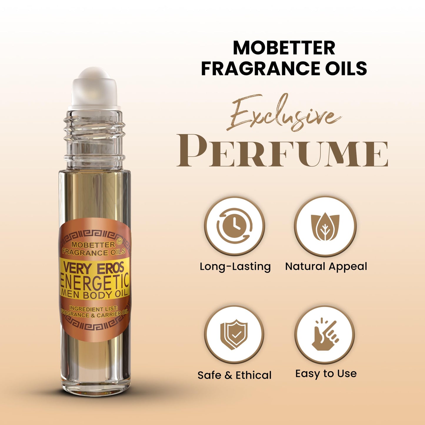MOBETTER FRAGRANCE OILS Very Eros Energetic Men Body Oil Beauty & Personal Care MOBETTER FRAGRANCE OILS