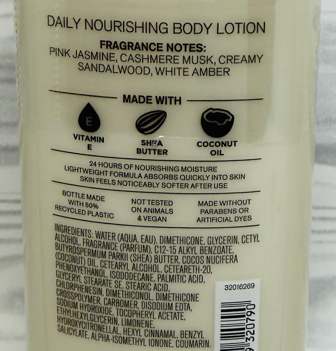 Bath & Body Works Pink Cashmere Body Lotion 2-Pack 8 oz Each Soft Warm Fragrance Moisturizing Set