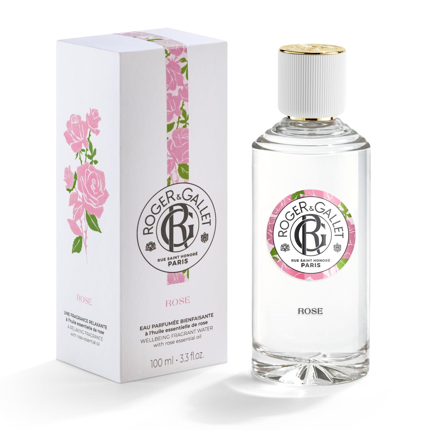 Roger & Gallet Rose by Roger & Gallet for Men and Women. Gentle Fragrant Water Spray 3.3-Ounces Beauty & Personal Care ROGER & GALLET