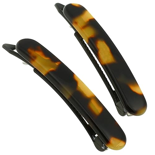 Camila Paris CP2240/2 French Hair Barrettes Clips for Women, Handmade, Girls Side Slide-in Barrette Clip, Hair Accessories for Women. Strong Hold No Beauty & Personal Care Camila