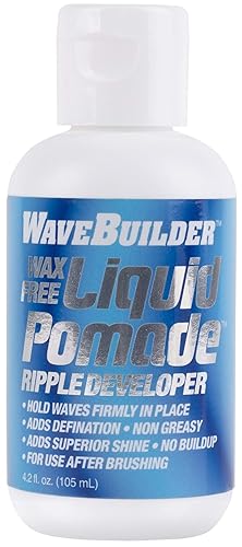 WAVEBUILDER Liquid Pomade 4 FL OZ Beauty & Personal Care WAVEBUILDER