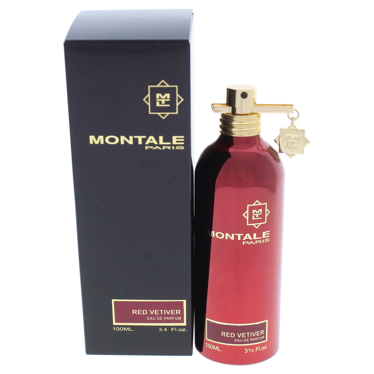 MONTALE Red Vetiver Eau de Parfum Spray, 3.3 Fl Oz Beauty & Personal Care MONTALE