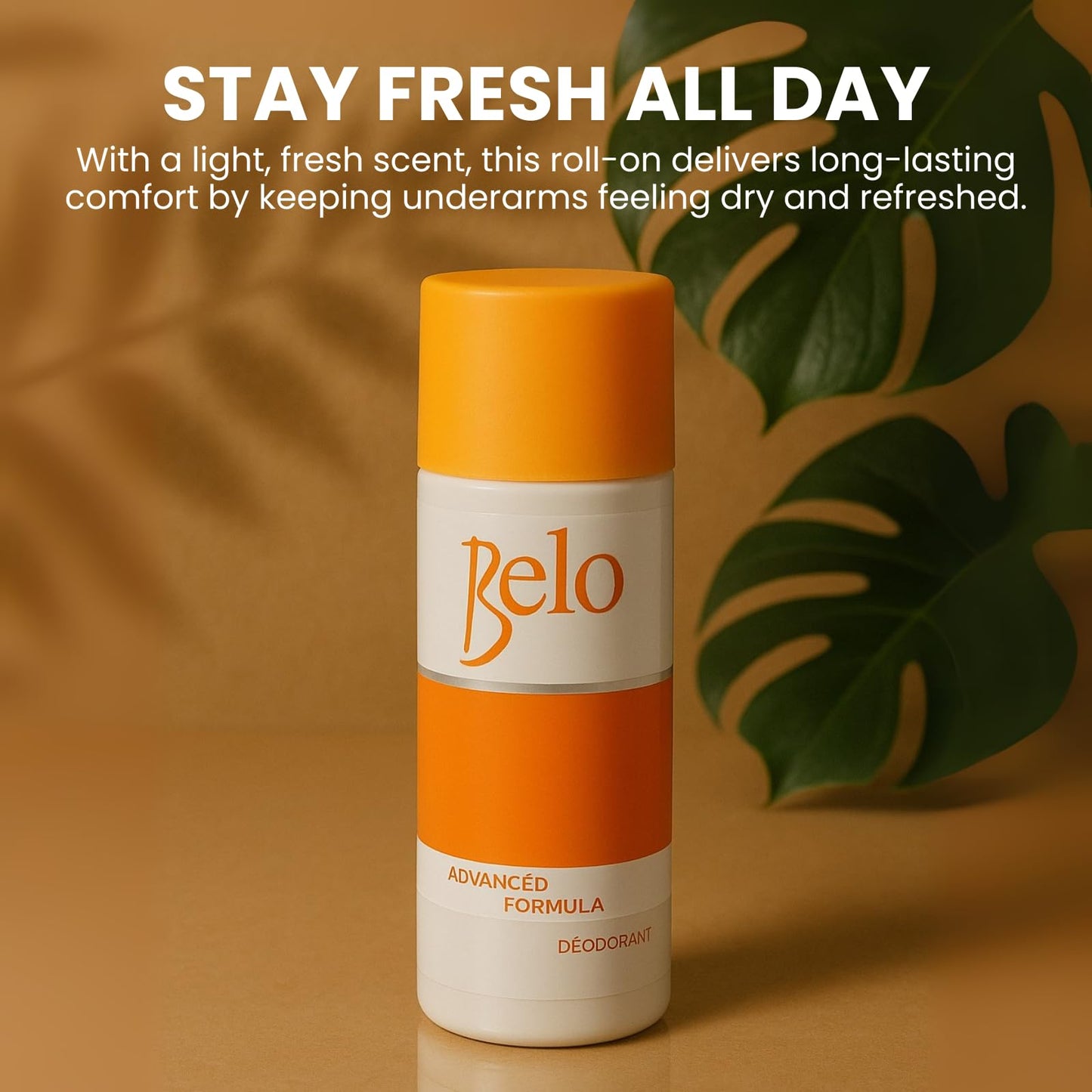 Belo Essentials Intense Roll-On Antiperspirant Deodorant, 48 Hour Protection, Alcohol Free, 40ml Beauty and Personal Care BELO