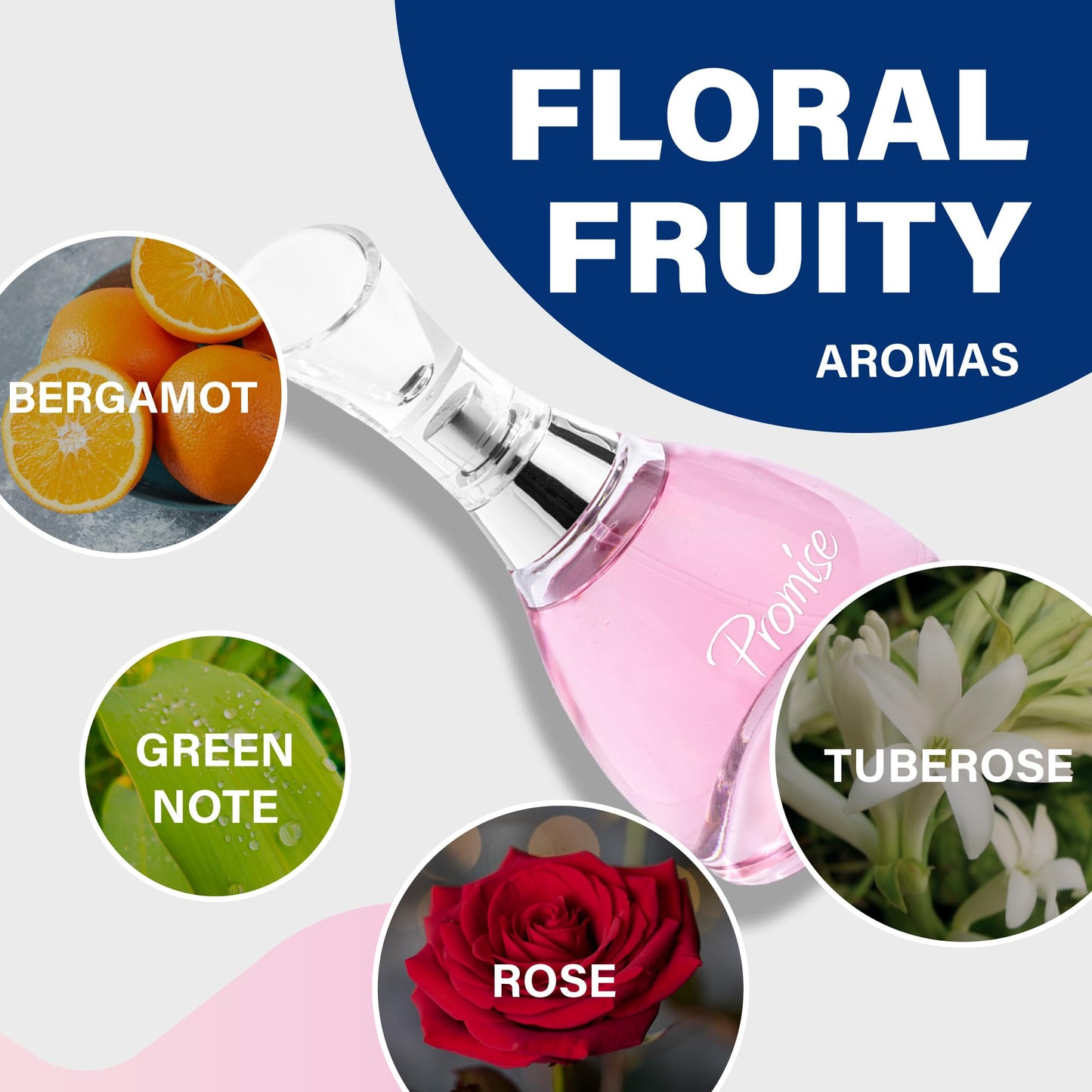 Sapil Promise Perfume for Women - Long-lasting Dubai Floral Fresh EDP Spray 100ml - Enticing Scent for Everyday Wear - Daily Perfume for Women Beauty & Personal Care Sapil
