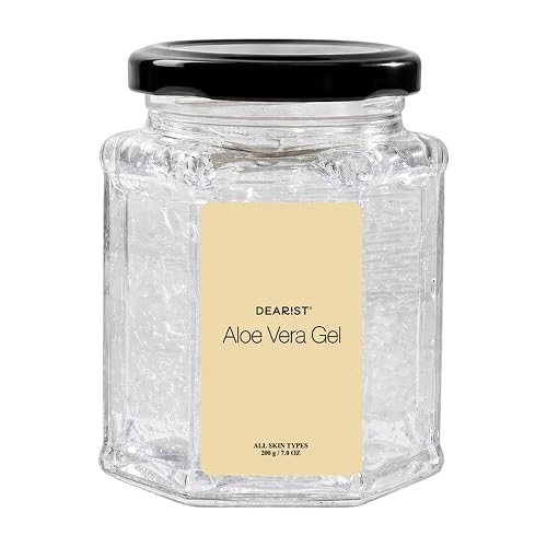 Dearist Aloe Vera Gel, Long Lasting Hydration, Suitable for All Skin And Scalp Types, 200gm Beauty & Personal Care Dearist