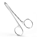 Suvorna 4" cuticle scissors for nails cuticle trimmer, cuticle nippers professional, cuticle clippers professional, cuticle scissors extra fine Beauty & Personal Care Suvorna