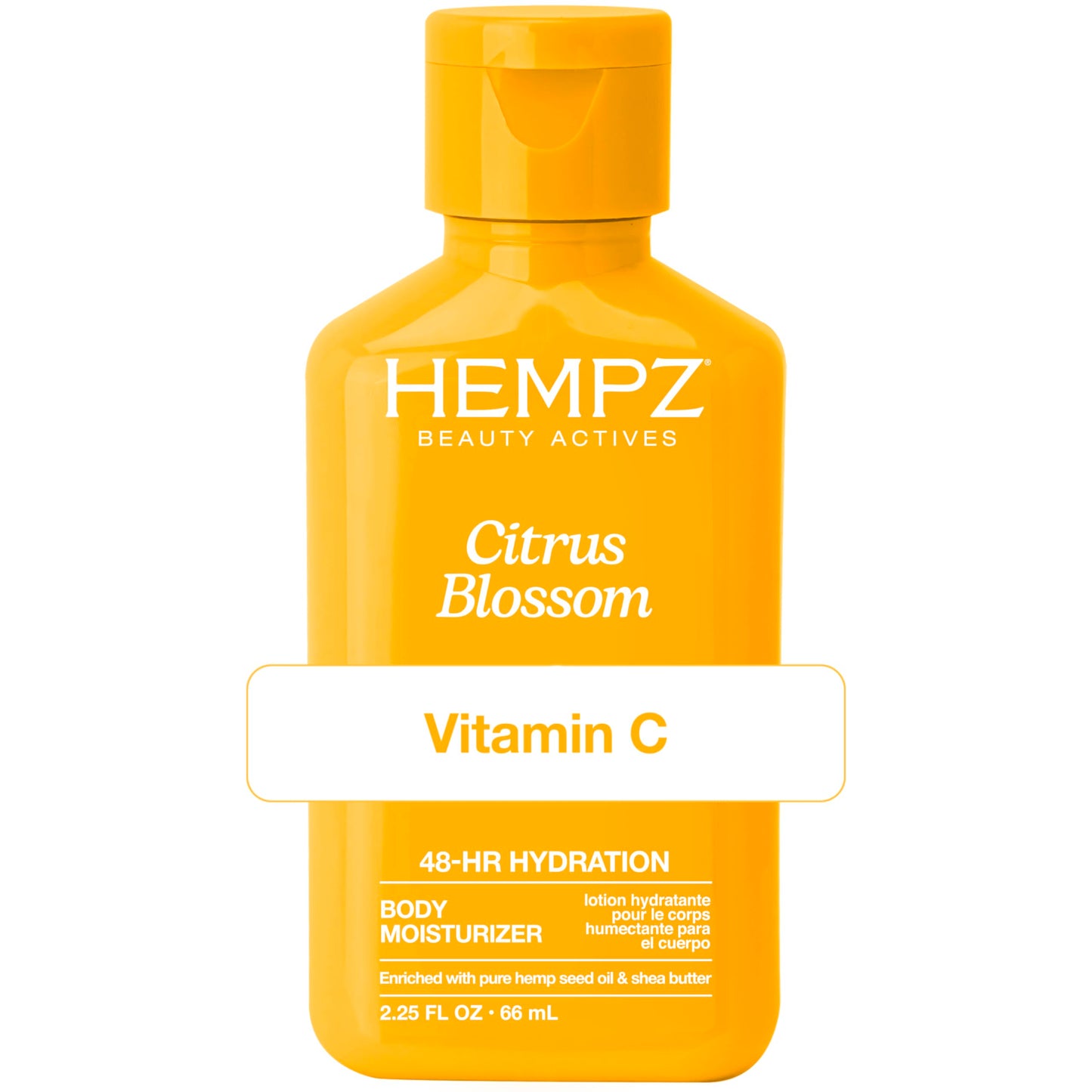 Hempz Body Lotion - Citrus Blossom Limited Edition Mini Daily Moisturizing Cream, Shea Butter, Aloe, Body Moisturizer - Skin Care Products, All Beauty & Personal Care Hempz